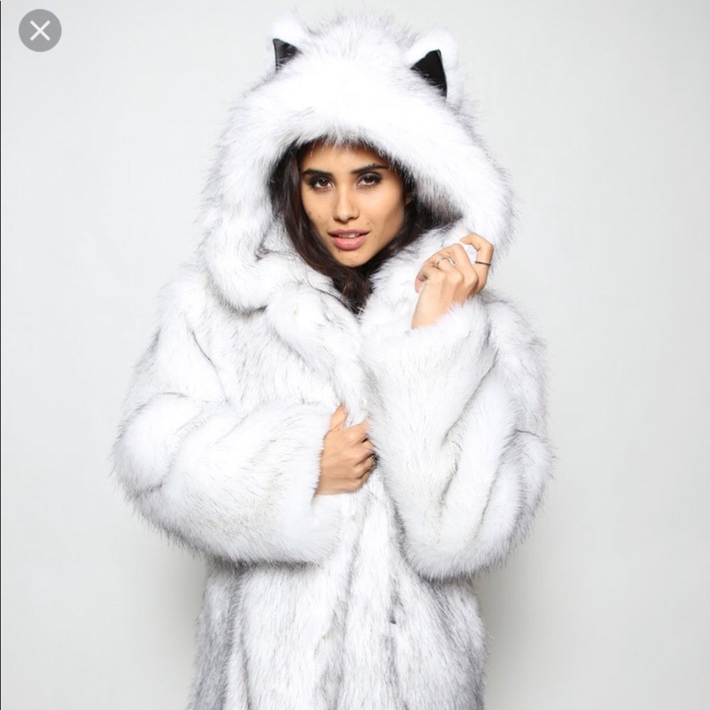 Spirithoods white husky jacket